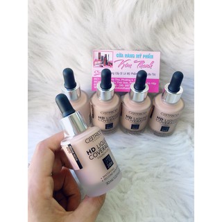 Kem Nền Catrice HD Liquid Coverage Foundation tone 020