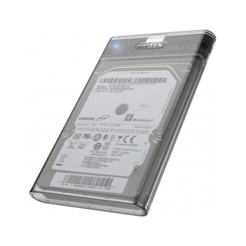 Box Unitek S1103A USB 3.1 - Hộp đựng ổ cứng 2.5inch Hàng chính hãng