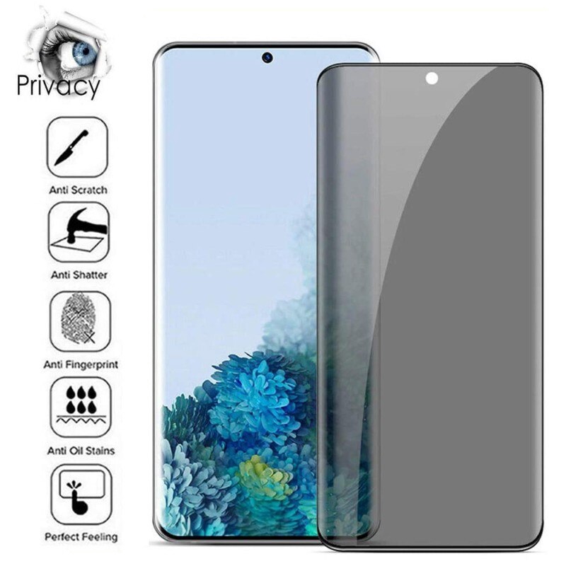 Kính Cường Lực Chống Nhìn Trộm Cho Samsung Galaxy S21 S20 Note 20 Ultra Note 10 S9 S10 Plus S10E A51 A71 A50 A70