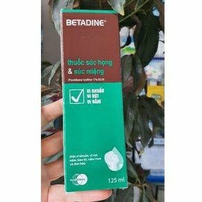 Nước súc họng súc miệng Betadine - Đông Anh Pharmart