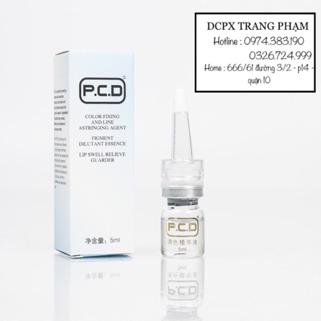 Nước Bóng PCD Dưỡng Collagen Tươi PCD Giúp Bóng Môi Khi Phun Môi |Dụng Cụ Phun Xăm