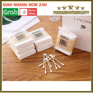 Bịch Tăm Bông Vệ Sinh Đa Năng - Bịch 100 Cái