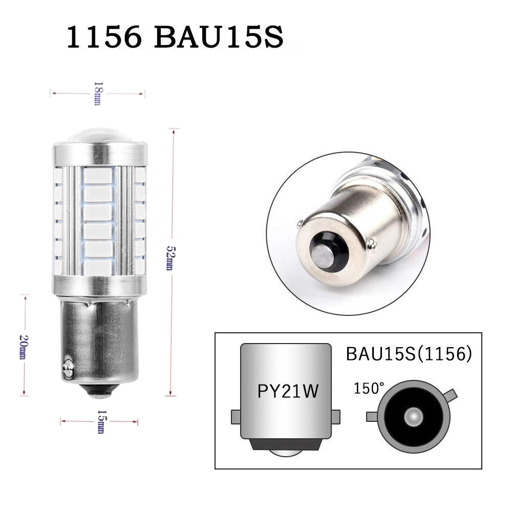 Bảng Đèn Led Phanh 150° 33smd Cho Xe Hơi