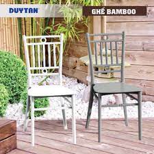 Ghế nhựa giả tre bamboo Duy Tân No.1222