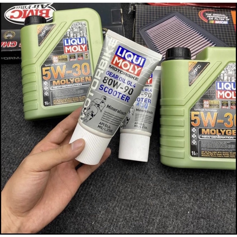 Nhớt Liqui Molygen 5w30 " tay ga " " Full tổng hợp" cho Xe Máy , OTO