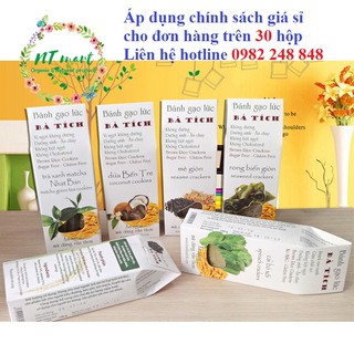 BÁNH GẠO LỨC BÀ TÍCH 5 VỊ (Áp dụng chính sách giá sỉ cho đơn hàng trên 30 hộp)