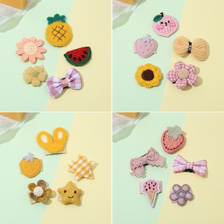 Kẹp Tóc Công Chúa Không Đau Phong Cách Hàn Quốc Dễ Thương Cho Bé Gái