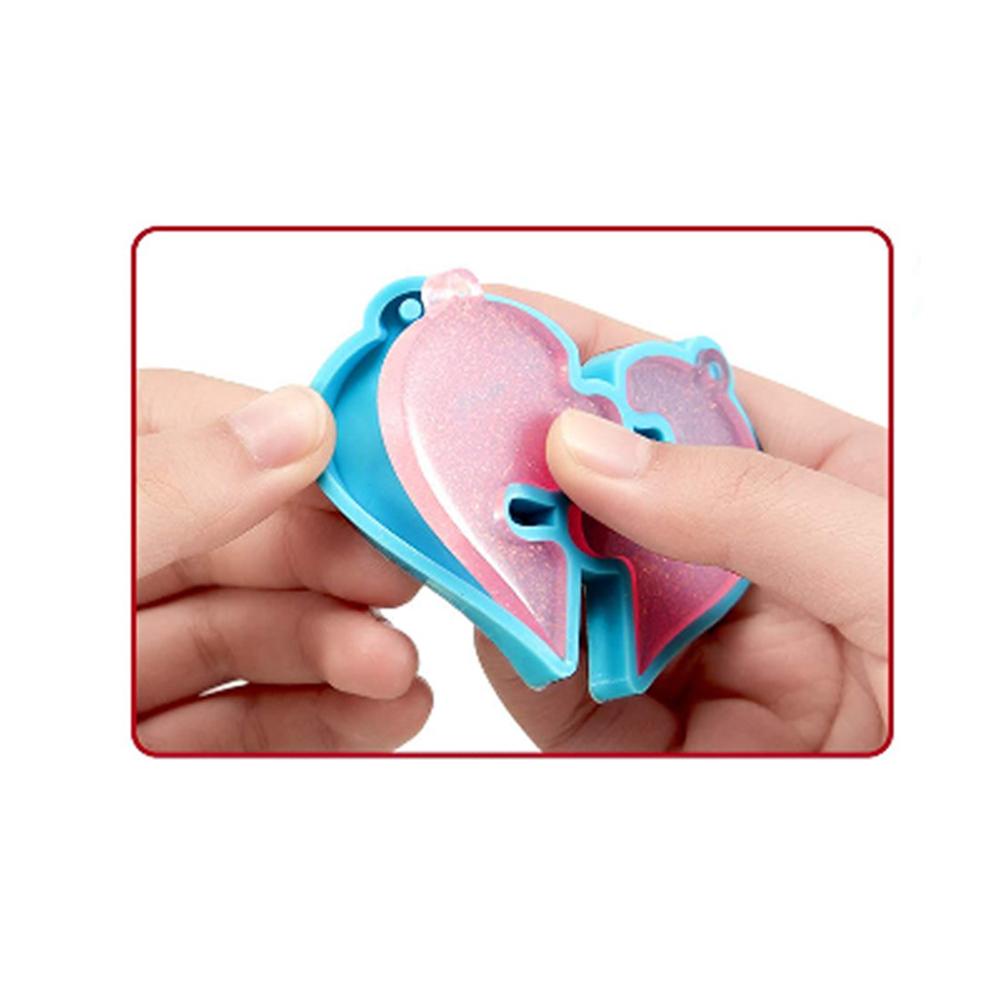Khuôn Làm Móc Khóa Bằng Silica Gel DIY Mới Dành Cho Ngày Valentine
