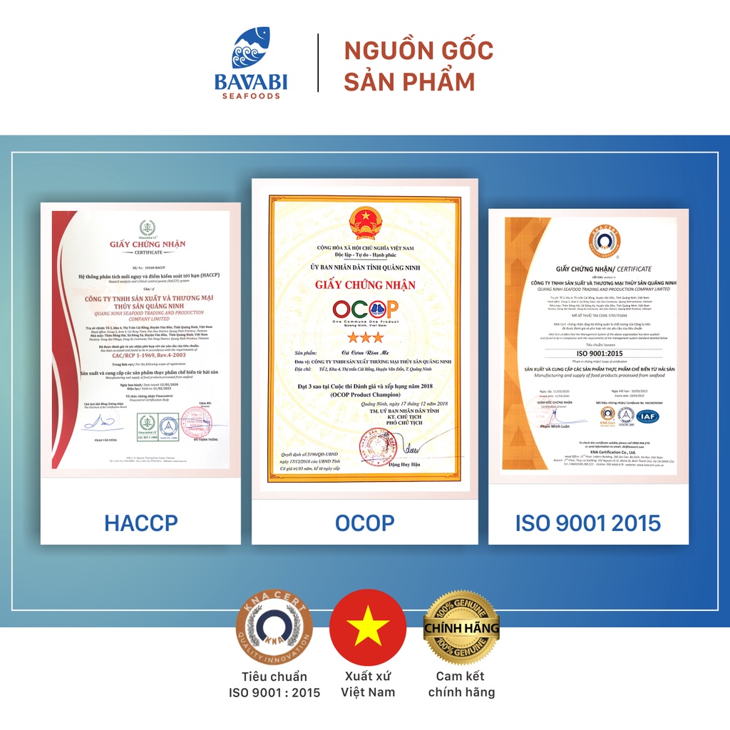 Cá Cơm Rim Me BAVABI 150g Thơm Ngon Chuẩn Vị, Đồ Ăn Vặt Ngon Rẻ | Đặc Sản Quảng Ninh