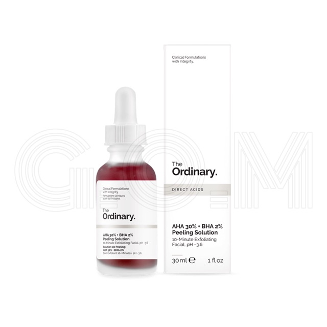 Tẩy tế bào chết The Ordinary AHA 30% + BHA 2% Peeling Solution