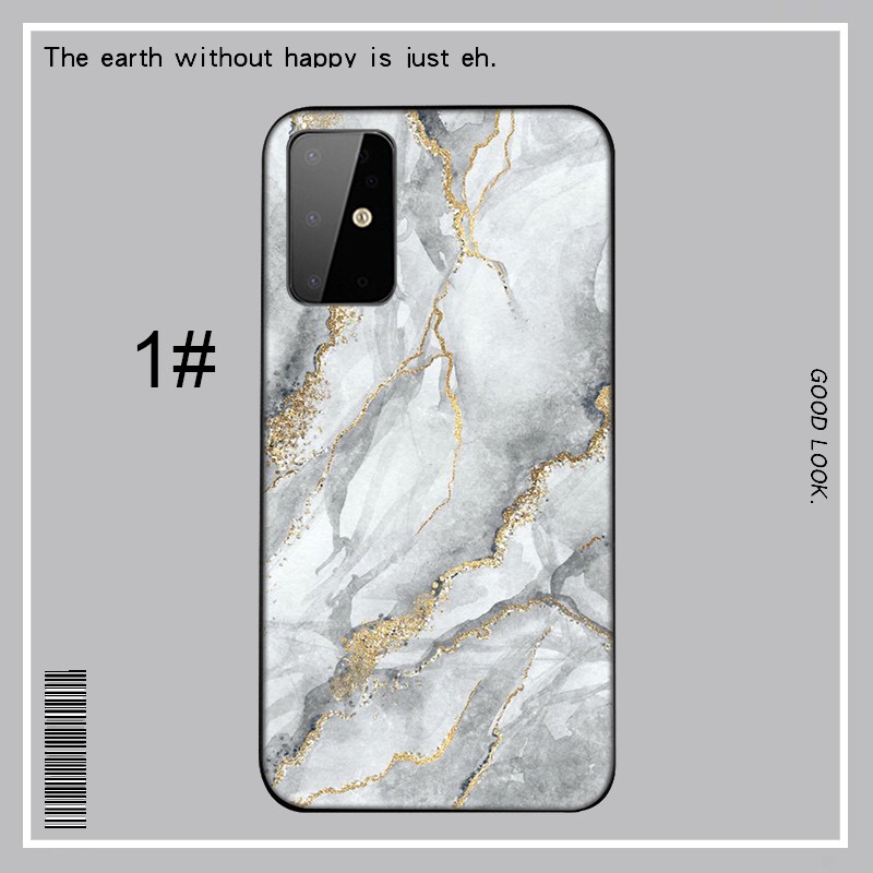 Samsung Galaxy S10 S9 S8 Plus S6 S7 Edge S10+ S9+ S8+ Casing phone Soft Case LU182 Marble Pattern Printing