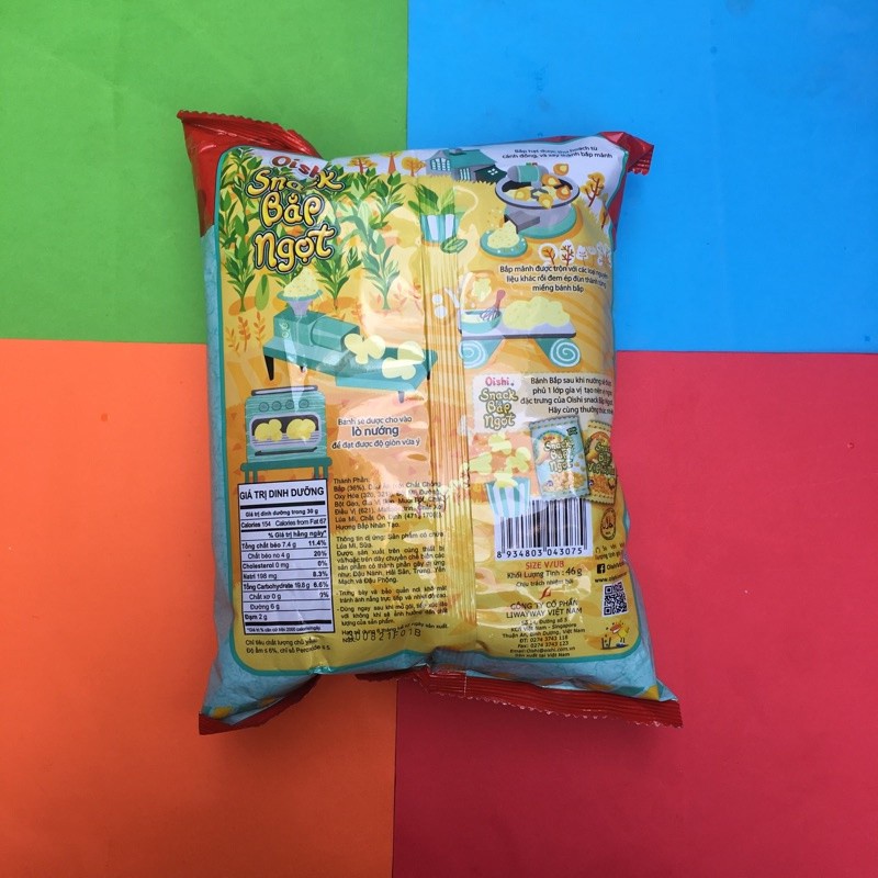 Bim bim Snack Bắp Ngọt 40g