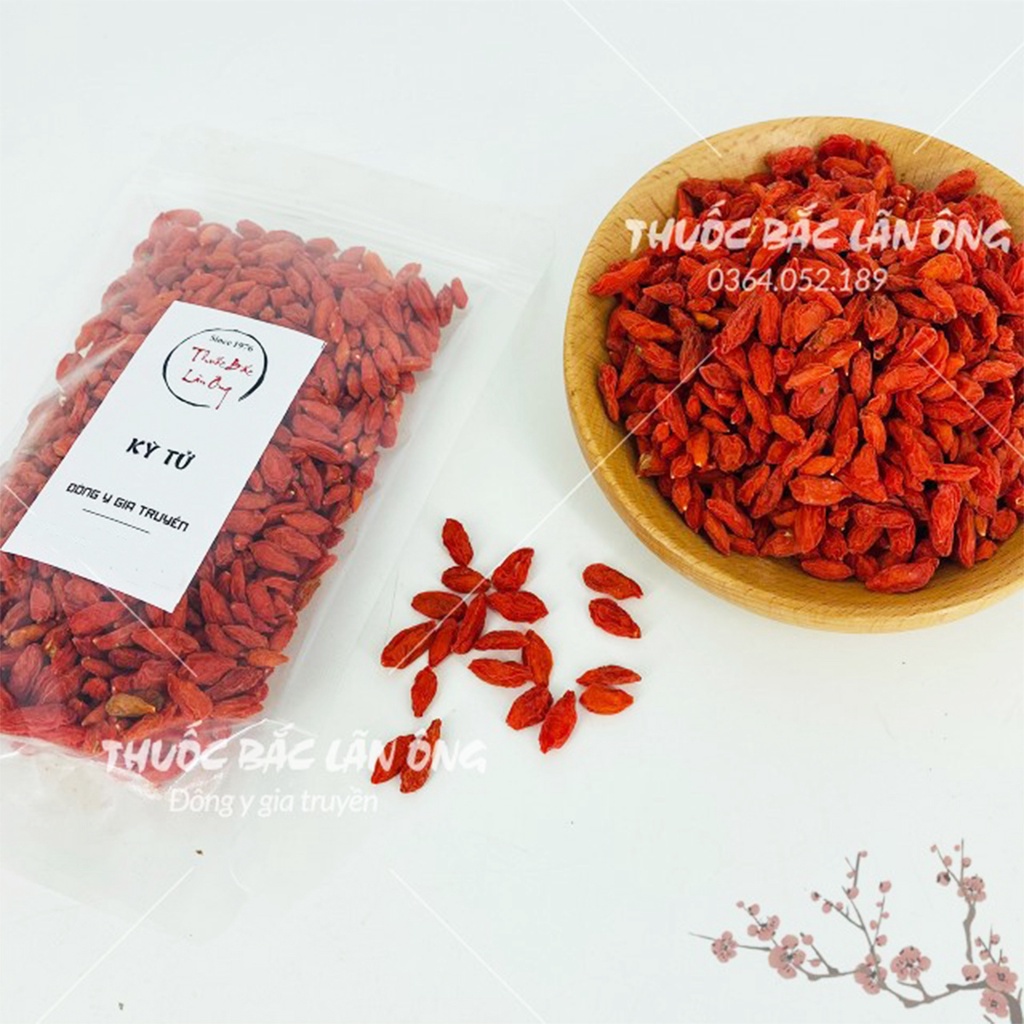 Kỳ Tử Ninh Hạ 500g  - Trà kỷ tử đẹp da, làm trà dưỡng nhan, chè dưỡng nhan