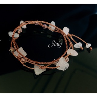 Lắc tay đá vụn handmade Jinly