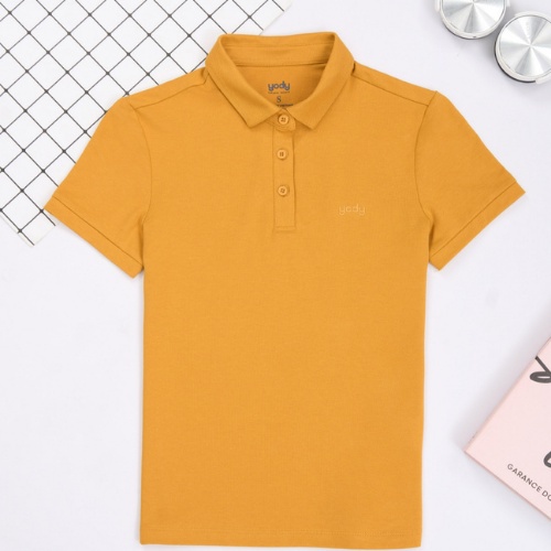 Áo Thun Polo Nữ Yody Phông Cộc Tay, Có Cổ Chất Vải Cotton Mềm Mịn APN5388