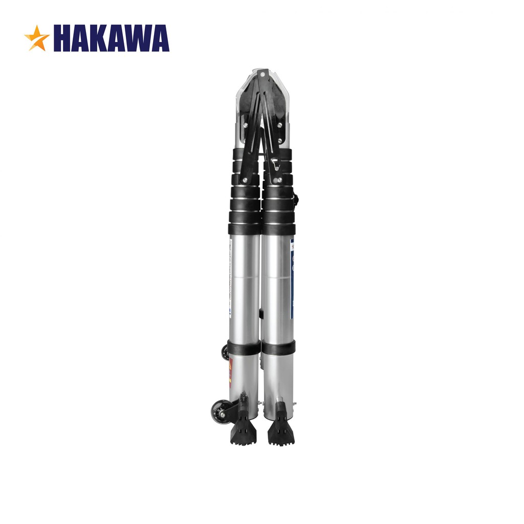 Thang nhôm rút đôi chữ A HAKAWA HK-256 5,6m. Sản phẩm chính hãng, chất lượng, giá cả cạnh tranh, bảo hành 2 năm
