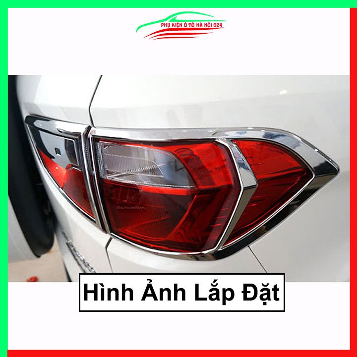 Ốp viền đèn pha hậu mạ crom Ecosport 2018-2020 chống trầy trang trí bảo vệ xe