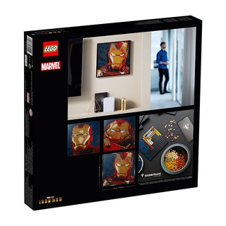 Tranh Lắp Ráp LEGO Marvel Studios Iron Man