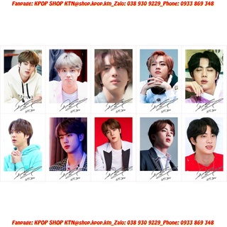 CARD CHỮ KÍ JIN BTS