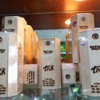 ☕TEA&COFFEE TIẾN THỊNH☕ TRÀ Ô LONG- OOLONG TÂM CHÂU HỘP GỖ 100G