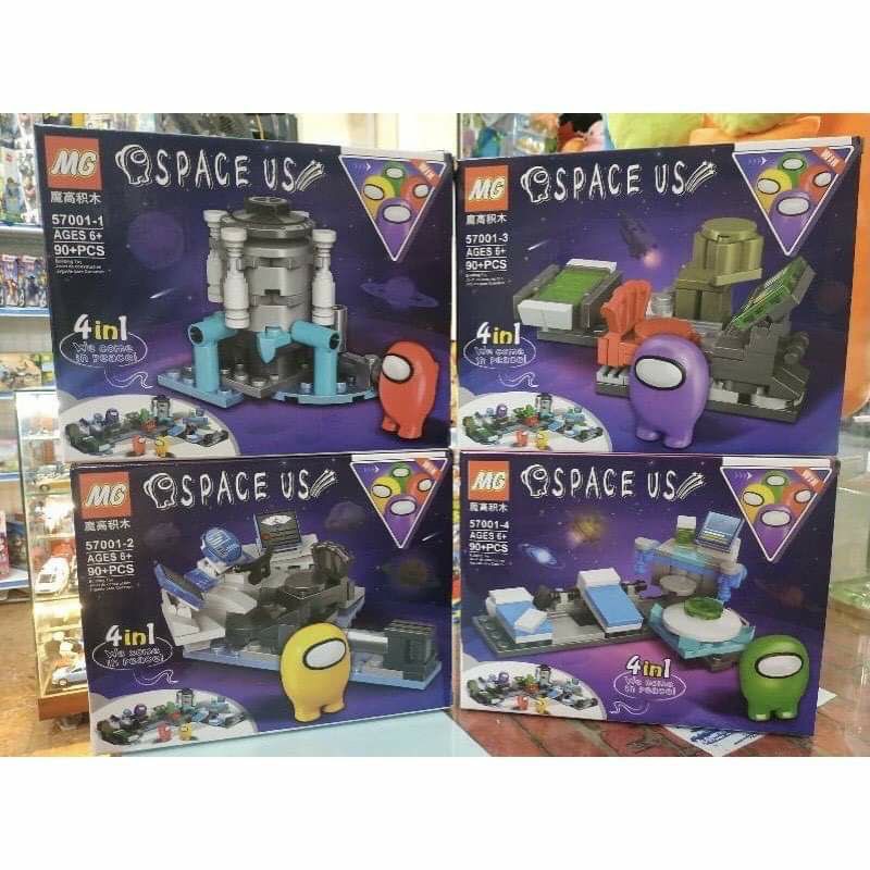 Bộ Xếp Hình Among Space Among Us