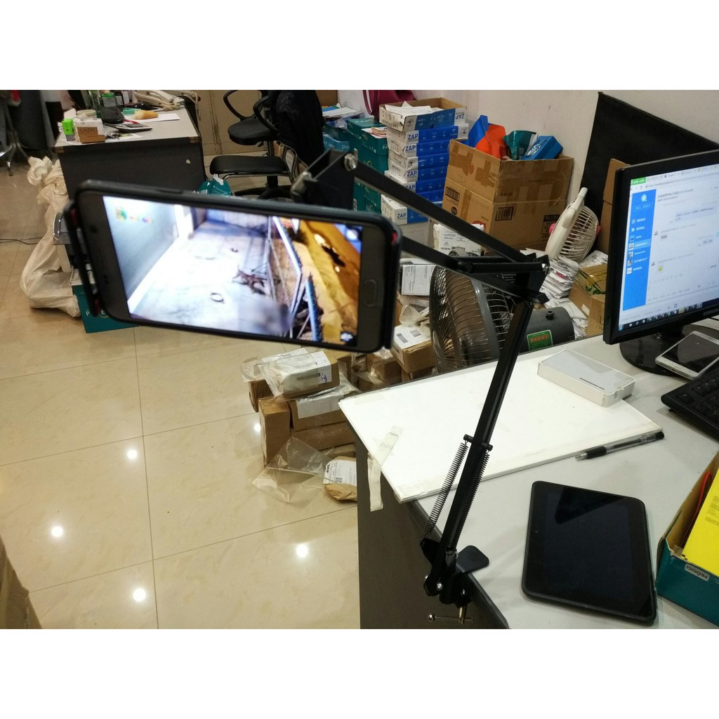 Giá đỡ điện thoại đa năng để đầu giường ☎ 𝙎𝙄𝙀̂𝙐 𝙃𝙊𝙏️ ☎ cây kệ chân đế ipad đt bàn làm việc xem phim livestream cao cấp