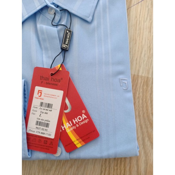 Áo sơ mi nữ Thái Hòa mã 9037 vải sợi tre co giãn