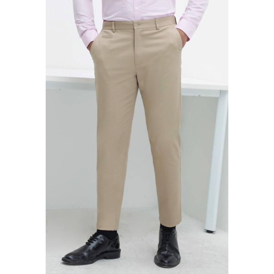 A/G quần kaki nam cao cấp màu xanh xanh đen, beige, xám xanh phom slimfit, phong cách trẻ trung trẻ, lịch lãm