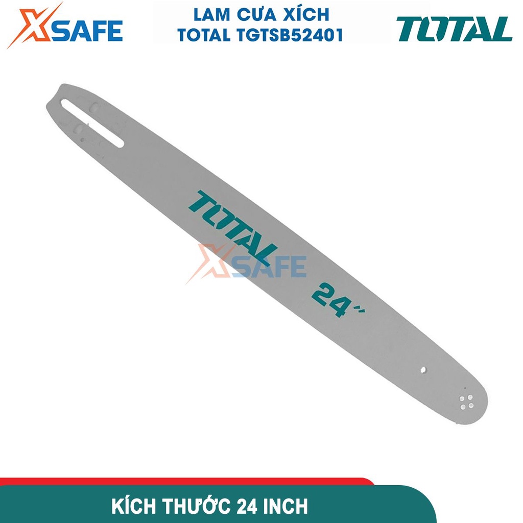 Lam cưa xích 24inch TOTAL TGTSB52401, thích hợp dùng cho máy cưa xích TG5602411 - [CHÍNH HÃNG][XSAFE]