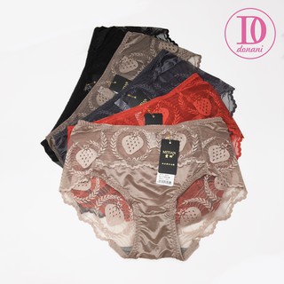 Quần lót ren pha cotton lạnh cạp cao mềm mại,siêu nhẹ,phù hợp với người từ 48kg-65kg|Quần chip không hằn,không lộ viền.