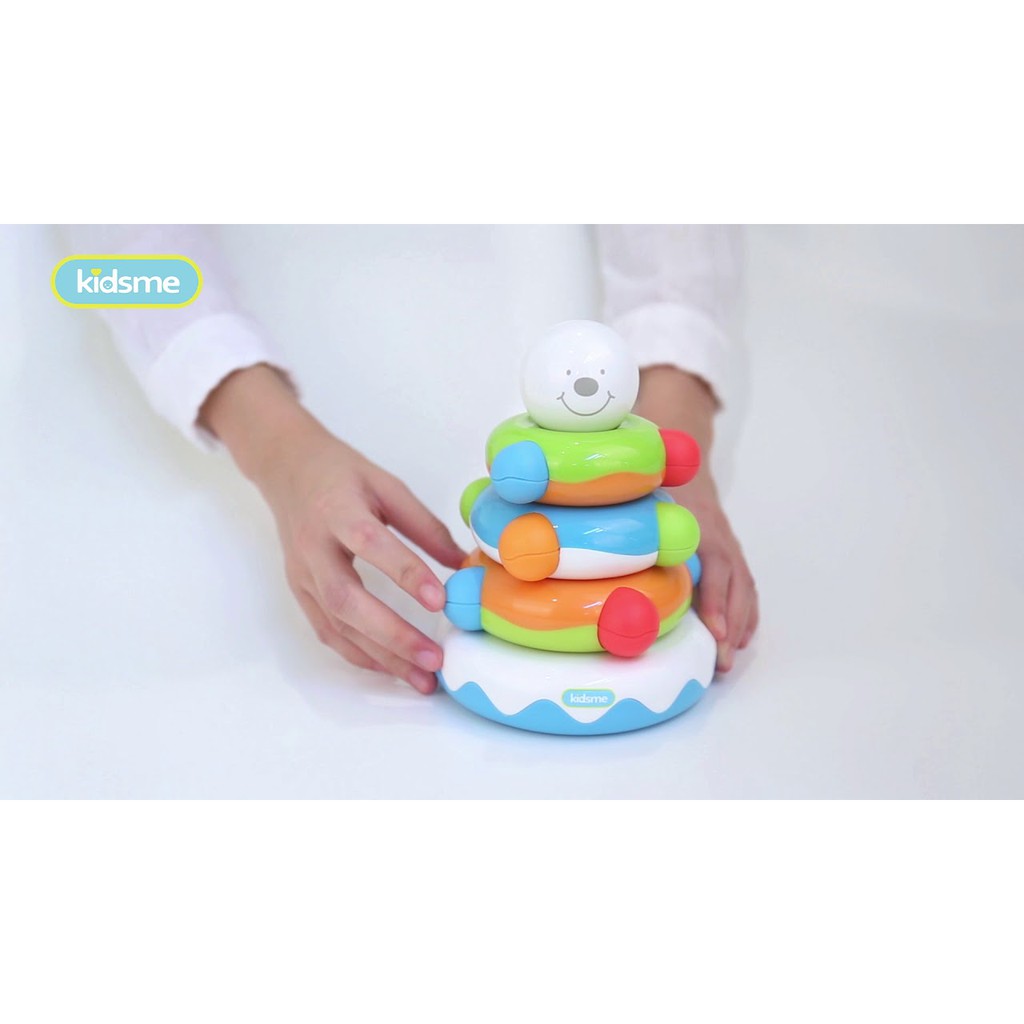 Đồ chơi Chú hề lắp ráp cơ bản kidsme, 9283 - Từ 6 tháng tuổi C271