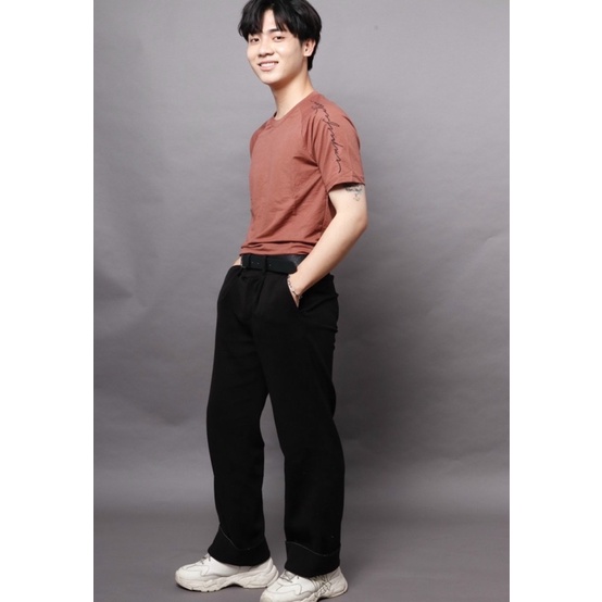 áo thun vải lạnh form suông  đơn giản