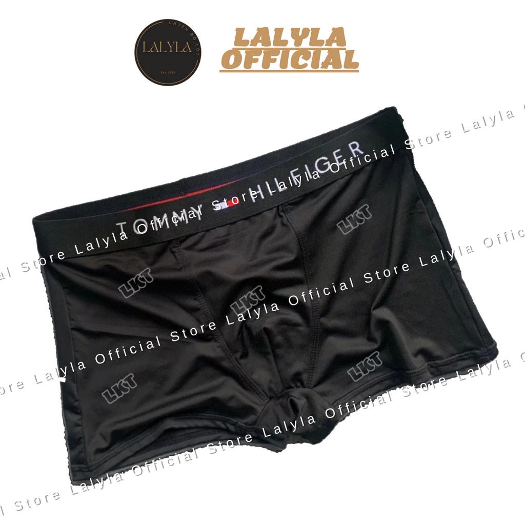 Hộp 5 quần sịp TM cao cấp,quần lót nam thun lạnh, quần xì đùi thoáng mát, thấm hút mồ hôi TM cạp đen LL38