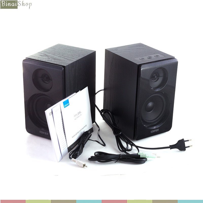 Edifier R33BT - Loa Bookself 2.0, Kết Nối Bluetooth 5.0, Công Suất 10W, Tương Thích Nhiều Thiết Bị