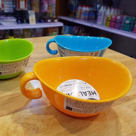 Bát ăn cho bé có quai cầm MEAL BOWL Nhật Bản