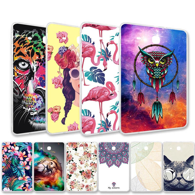 Flat Panel Painted TPU for Samsung Galaxy Tab E 9.6 T560 T561 9.6 inch