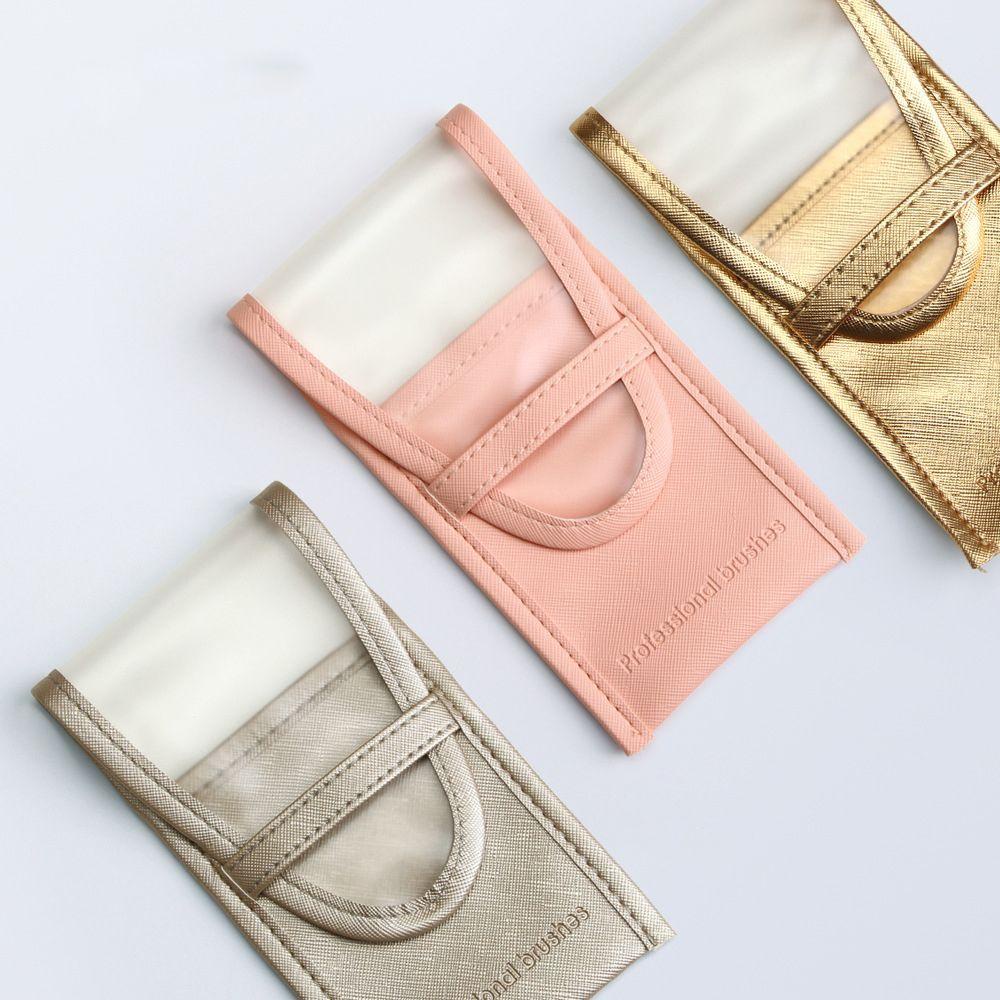 MOCHO Túi Da Pu Đựng Cọ Trang Điểm Phong Cách Vintage