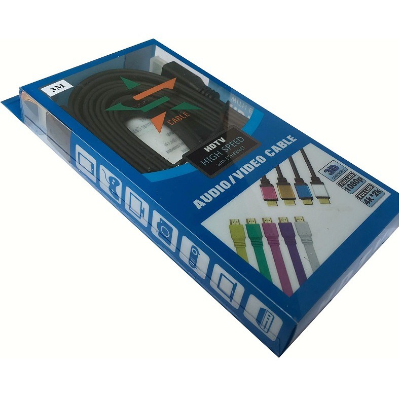 Cáp HDMI Truyền Âm Thanh Và Hình Ảnh Dài 3m Loại Tốt