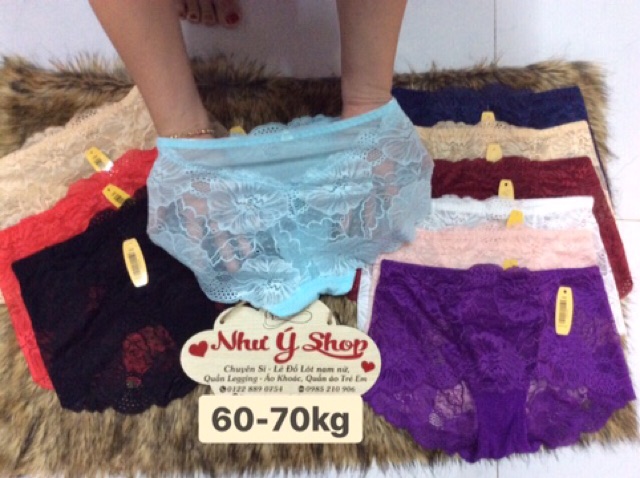 [60kg-65kg] QUẦN REN PHỐI LƯỚI -1 cái | BigBuy360 - bigbuy360.vn