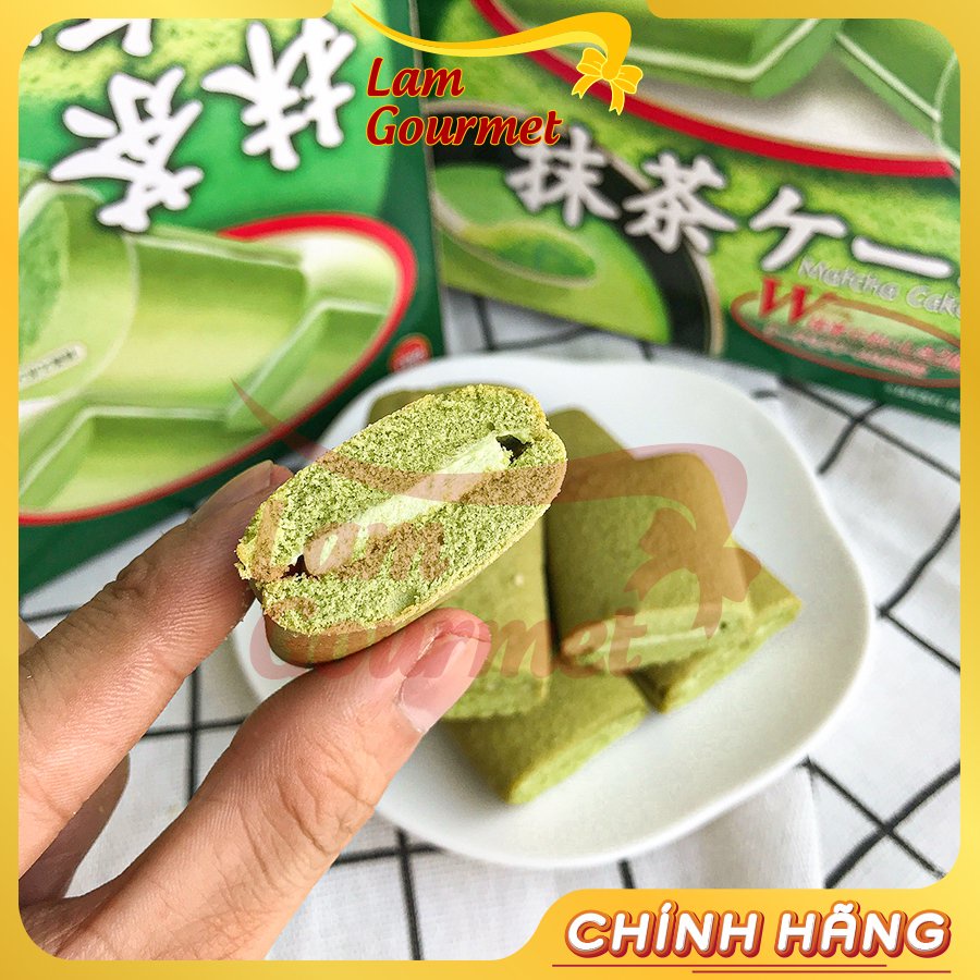 Bánh Bông Lan Nhật Bản Mềm Nhân Kem Phô Mai/ Trà Xanh/ Vani Funwari 72g - Lam Gourmet