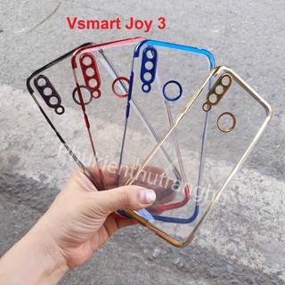 Ốp dẻo viền si lưng trong viền màu cho Vsmart JOY 3/ ACTIVE 3/ STAR 3