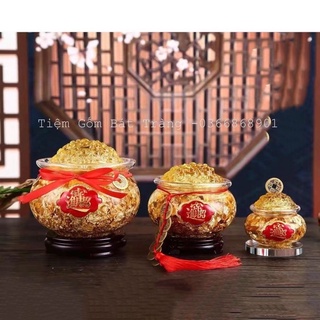 Phong thủy tỳ hưu tài lộc túi vàng lá thần tài
