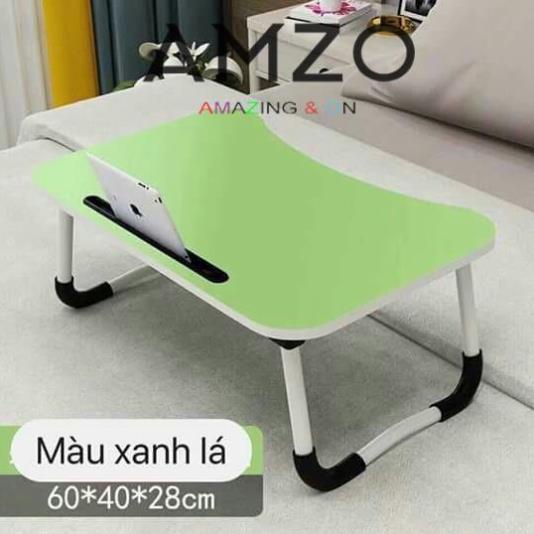 Bàn gấp gọn có khe để ipad hàng xịn - AMZO