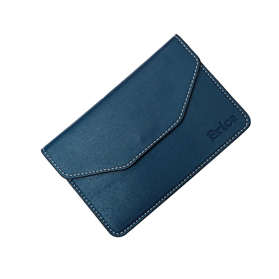 Ví Đựng Giấy Tờ Xe Ô Tô Erica Da Micro Fiber ERA-VDK02-STEEL BLUE