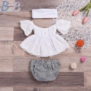 Set Đồ 3 Món Thời Trang Cho Bé Gái Sơ Sinh