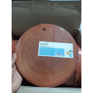 Thớt gỗ tròn cây tự nhiên, đường kính 25cm , không lên dầm, giá tốt nhất
