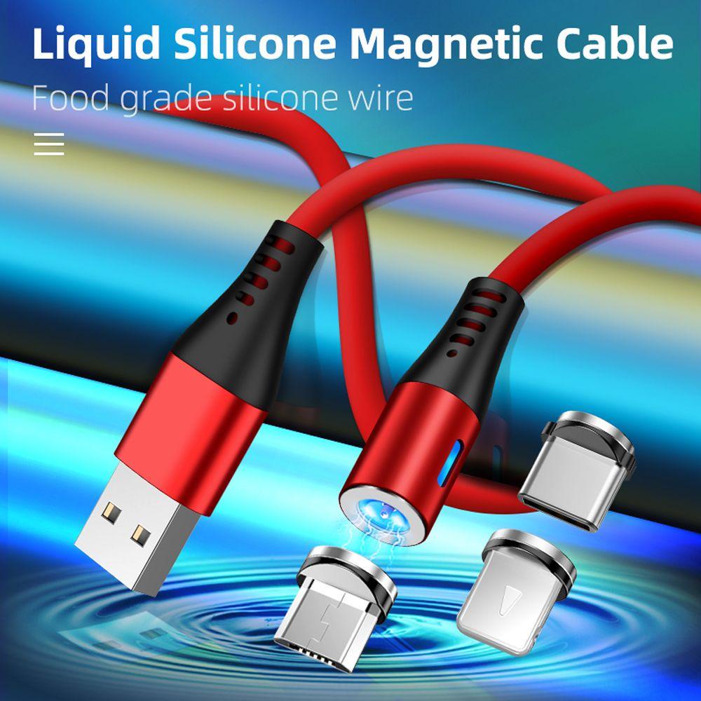 Cáp Sạc Nhanh GLENES Bằng Silicone Đầu Tròn Tiện Dụng