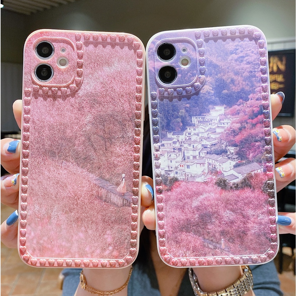 Ốp Điện Thoại Tpu Họa Tiết Cô Gái Xinh Xắn Cho Iphone 6 6s 7 8 Plus Se 2020 X Xr Xs Max 11 12 Pro Max 12mini
