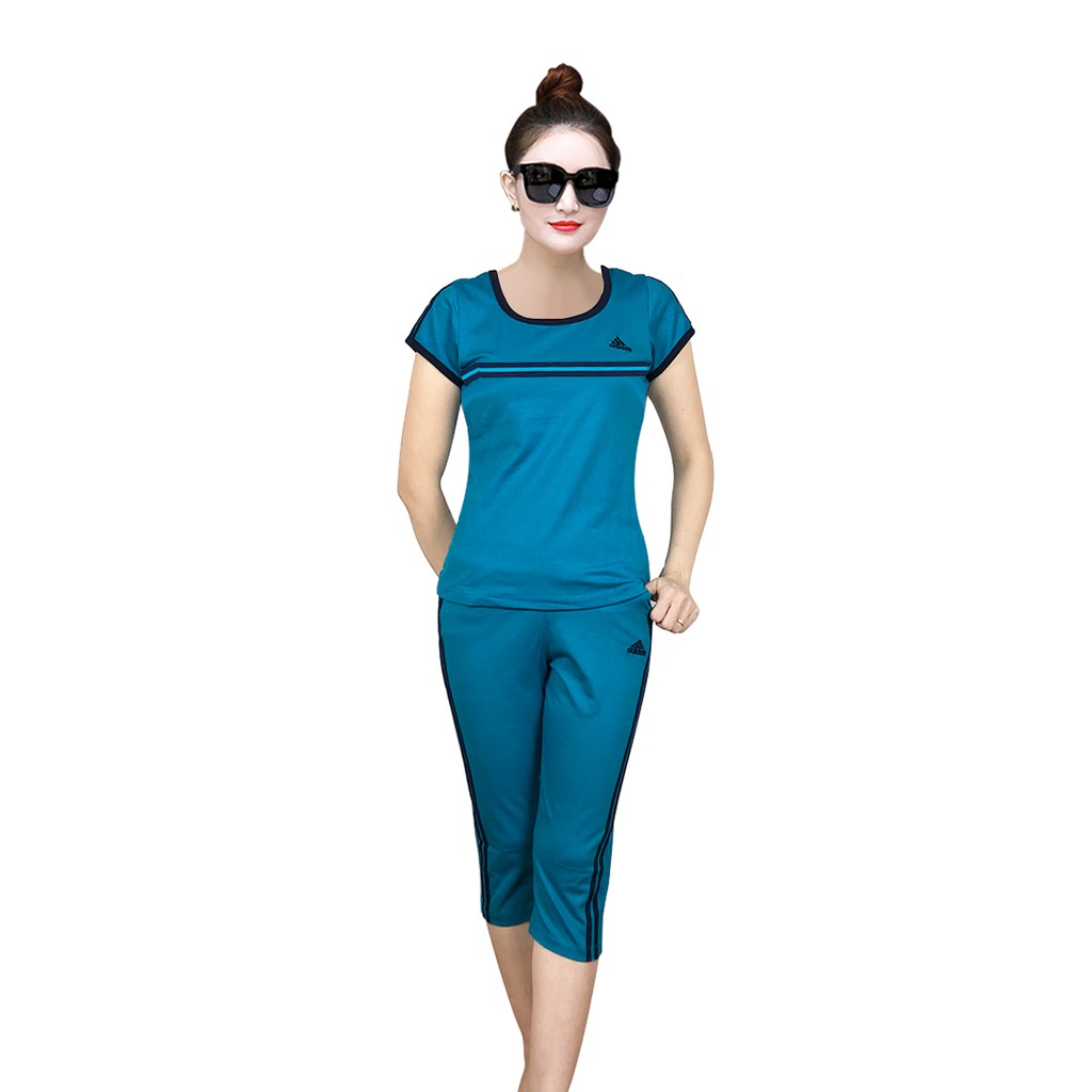 Bộ cotton lửng chất co dãn 4 chiều mát mịn- Mẫu ADD mới