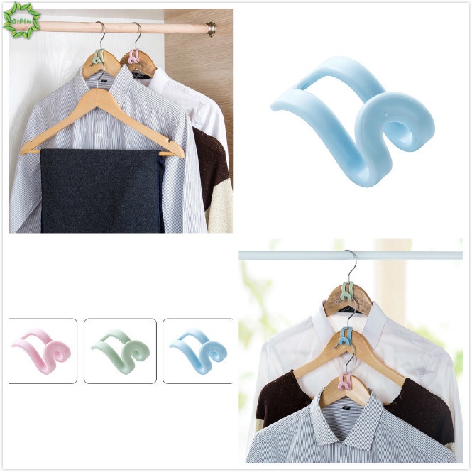 Set 5 Móc Treo Quần Áo Mini Đa Năng Không Để Lại Dấu Vết